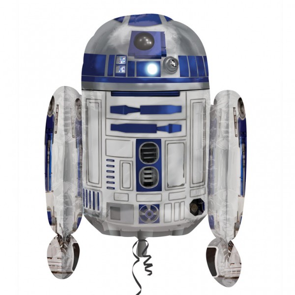 FOIL SUPER SHAPE BALLOON - R2-D2 DROID