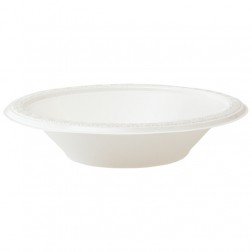 DISPOSABLE DESSERT OR SNACK BOWL WHITE - PACK OF 25